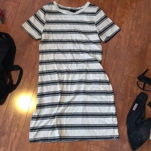 Striped T-shirt Dress